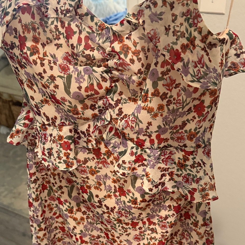 Floral Ruffle Dress - Picture 8 of 8